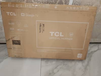 TCL 40 inch Smart Tv