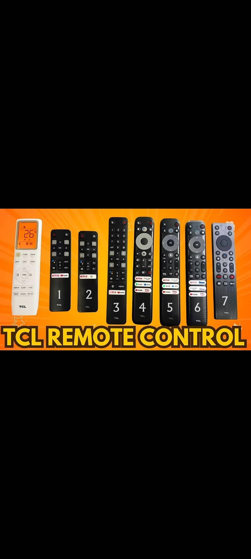 Ac & Tv remote 1
