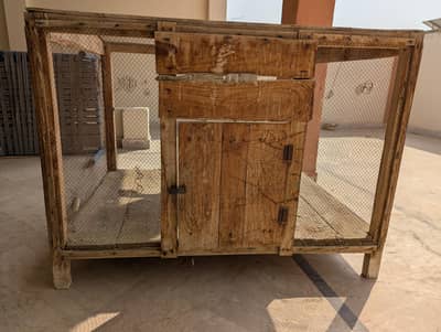 2 Wooden Big Cage for sale