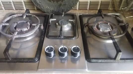 3 PIECE SHELF STOVE