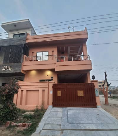 Corner 5 Marla Two Side Open Brand Almost New Beautiful House At 125 LAC Only Very Near to Bahria Orchard