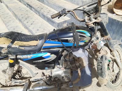 Unique 70cc Black 1st Onwer Bike Engine Sealed Urgently Sale Model 19