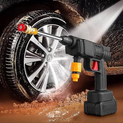 48V Cordless Car Wash Spray Gun High Pressure Washer