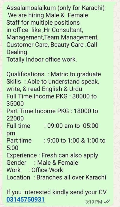 work on beauti cear products