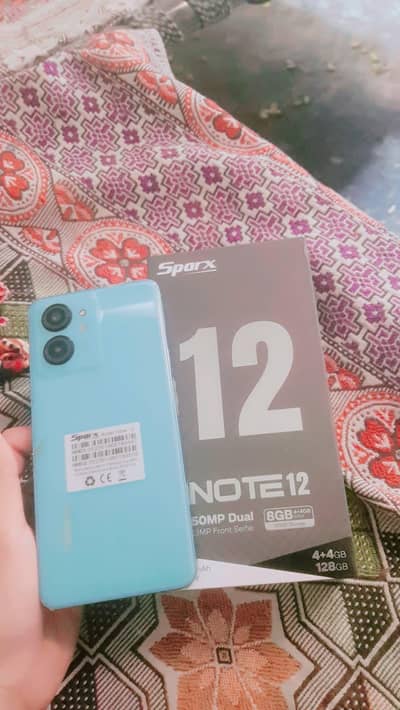 SSparx not 12 8/128  Mobile for sale candition 10/10