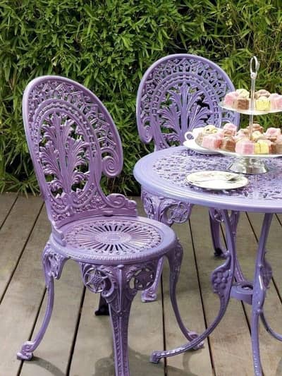 Outdoor garden chair- waterproof chair- Cast aluminum garden furniture