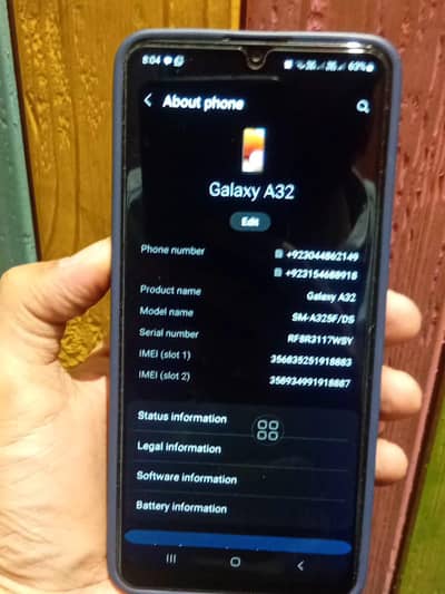 galaxy a32 pta official  6 128