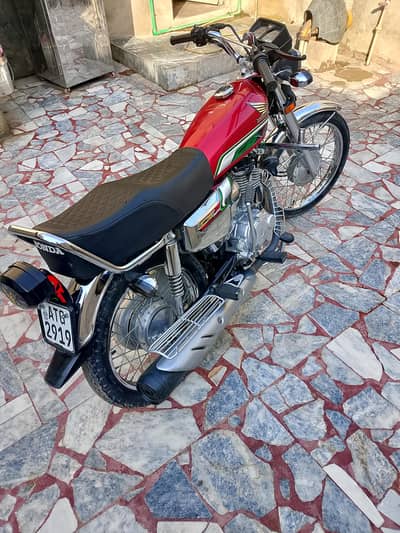 Honda 125 self start shining condition