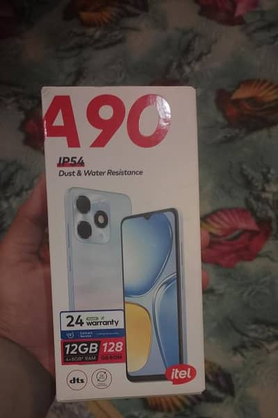 Itel A90 for sale 4/128 gb under warranty