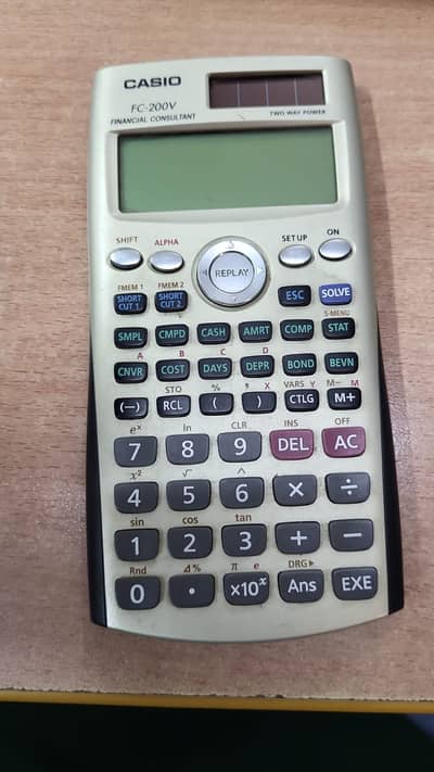 Casio FC‑200V Financial Consultant Calculator – Professional Financia