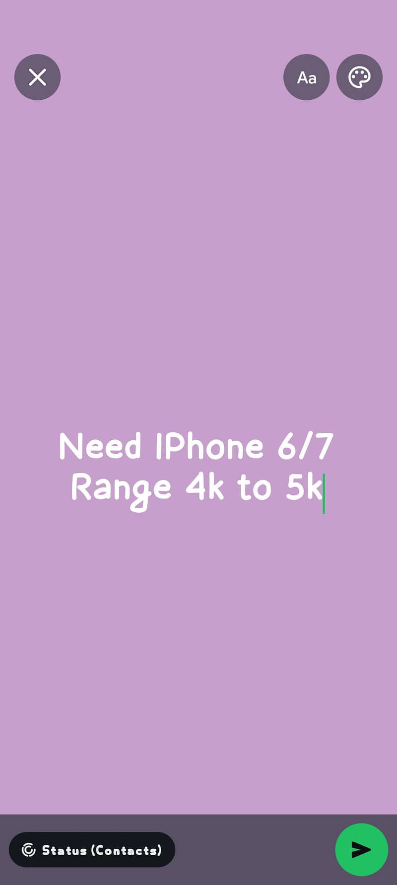 Need iphone 0
