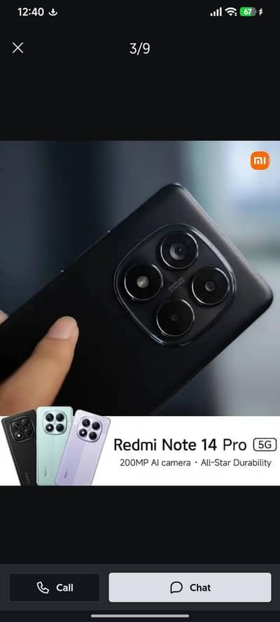 Xiaomi Redmi note 14 pro 1 month used