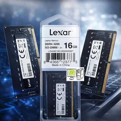 Lexar 16GB DDR4 3200MHz Laptop RAM NEW |
