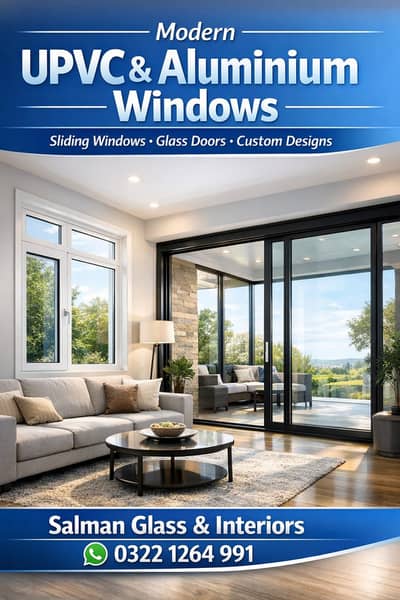 UPVC Windows | Aluminium Windows | Glass Work | Fabrication