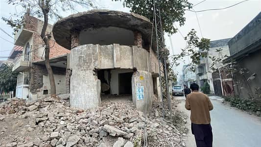 10 Marla Corner Plot Urgent For Sale Jahanzeb Block Allama Iqbal Town Lahore