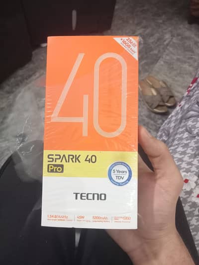 Tecno Spark 40 pro 8/256 New Condition  phone