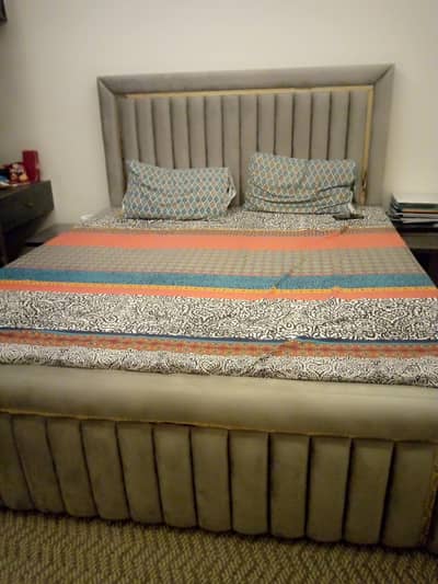 king size bed with diamond foam