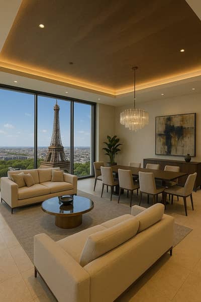 BOOK YOUR PREMIUM PENT-HOUSE WITH 55 LAC AVAIL 30+ AMENITIES WITH OR POOL OR EIFFLE + RAYA VIEW