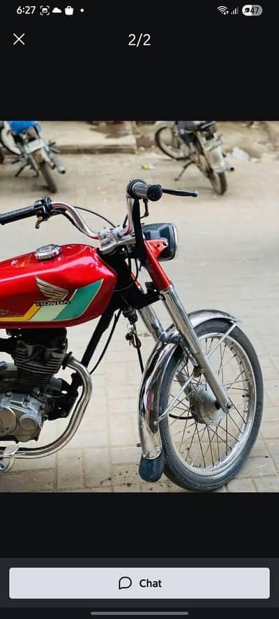 Honda 125 CG 1997 Noida Karachi number CPC ke liye 03,27,81,31,071