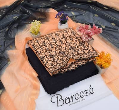 Ladies 3 piece suits/Branded unstitched suits/Summer unstitched suits