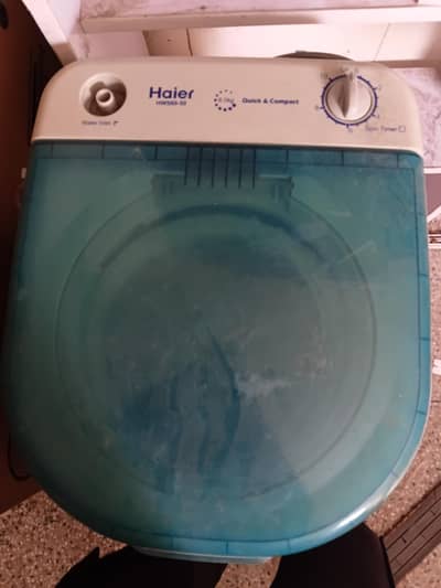 haier dryer for sale in 2 year use 6 kg wieght bear of cloths