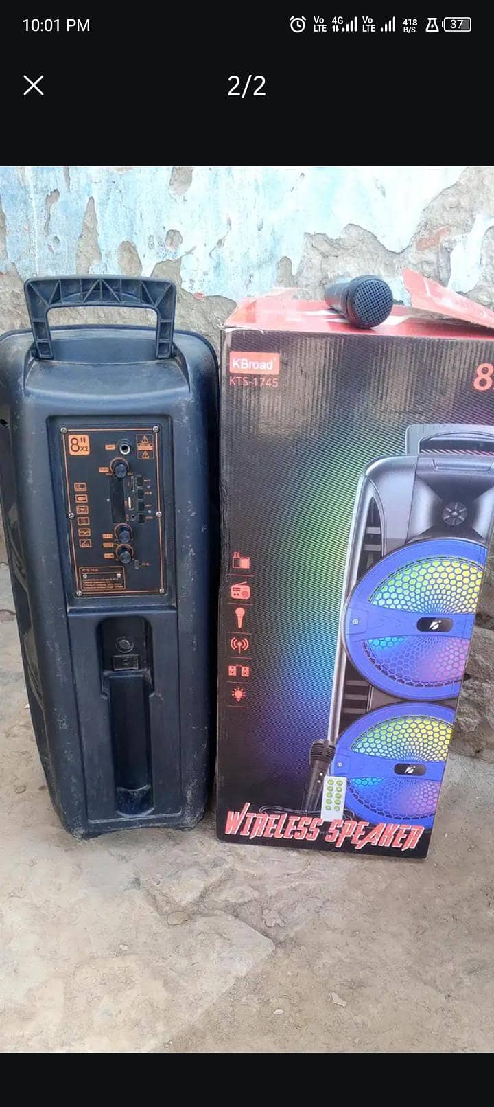 Bluetooth wireless speaker 0