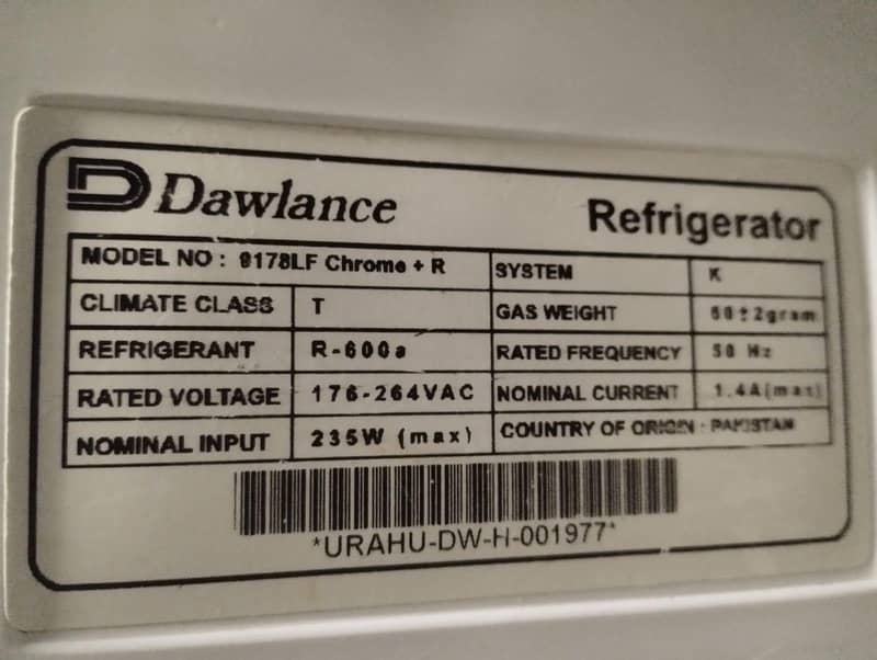 Dawlance medium size 5