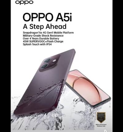 oppo a5i. 4.128gb just box open