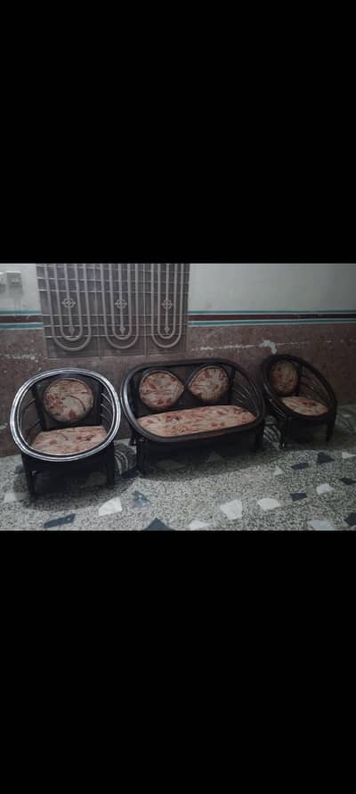 Solid Wood Chinese Sofa Set – 4 Seater | Strong & Durable