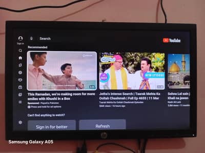 HP lcd all ok hai 22inch ki hai