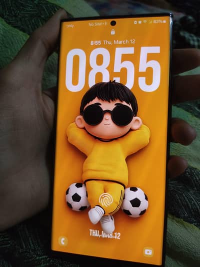 Samsung Galaxy S22 Ultra with C-to-C type Charger