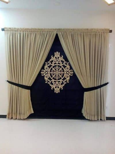 imported velvet curtains