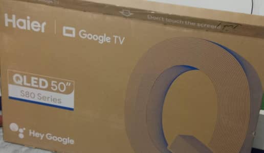 Haier 50 inch smart & 4k QLED tv