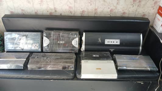 original branded amplifier kicker akai almani blue blaupunkt