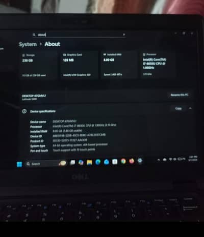 Dell latitude i7 8th generation