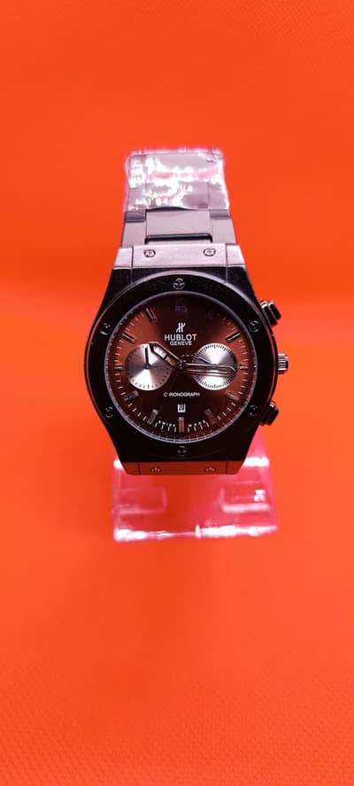Hublot metal strab brown color watch premium quality