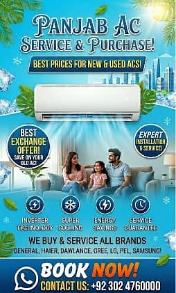 Old AC / Old AC / Used AC / Window AC / Split AC Purchaser