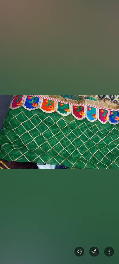 bridal mehndi lhnga  in new condition
