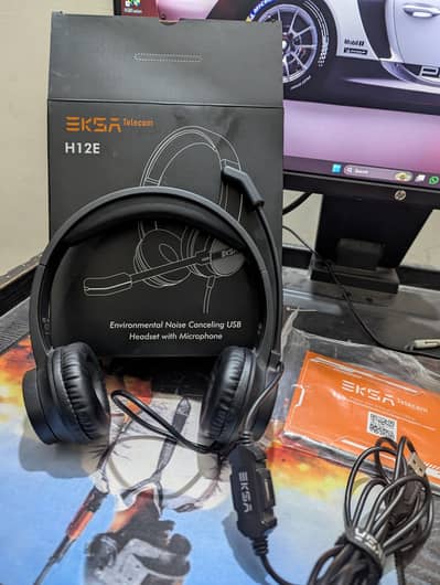 EKSA H12E noise canceling USB HEADPHONES