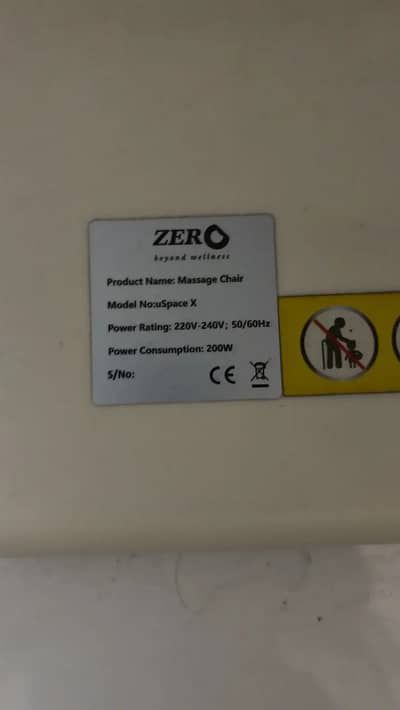 Massage chair zero space x