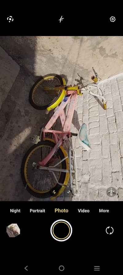 A bicycle