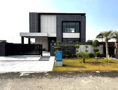 One Kanal Brand New Luxury Ultra-Modern Design Most Beautiful Bungalow 2 Servant Quarter In Basement For Sale At Prime Location Of DHA Lahore Near To Park Masjid McDonalds & Commercial Market