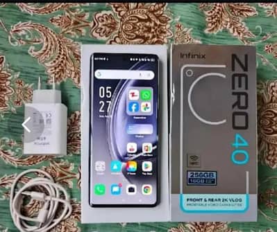 Infnix zero 40 condition 10/10 only 3 months use