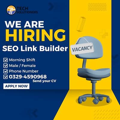 Seo link Bulider job seo off page and on page job in lahore