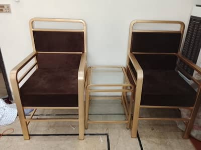 Sofa Chair set | Chair Set | Chair Table Set | Velvet Chair Set |