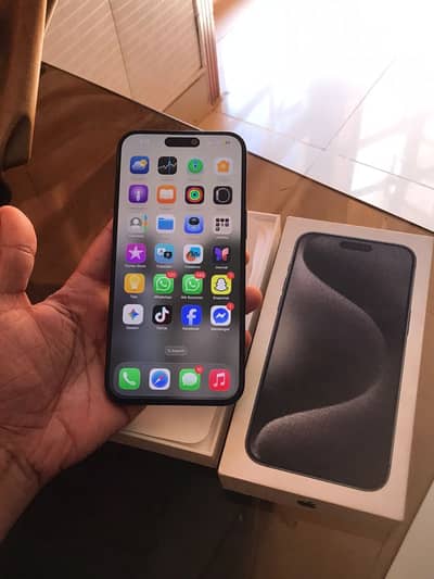 Iphone 15 Pro Max 256 GB Factory Unlock