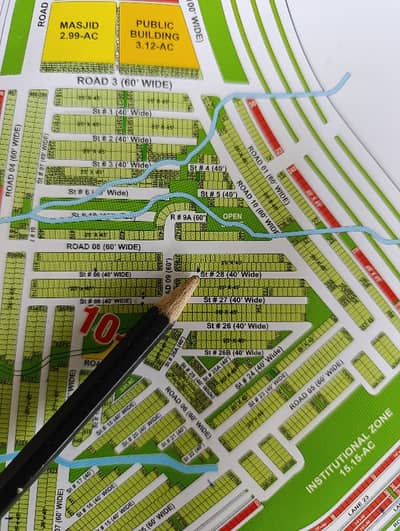 P10B 125 yards STREET 28 WITH ALLOTMENT BEST LOCATION