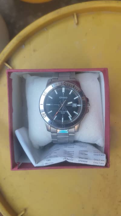 water resist 50m divers watch