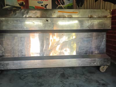 Commercial 3-Burner Gas Stove / Food Counter (Heavy Duty)