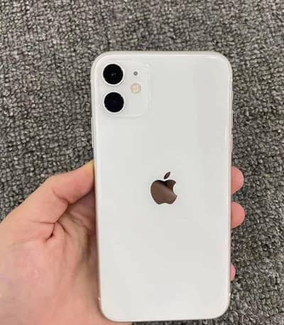 iphone 11 white color 128Gb Battery  80%